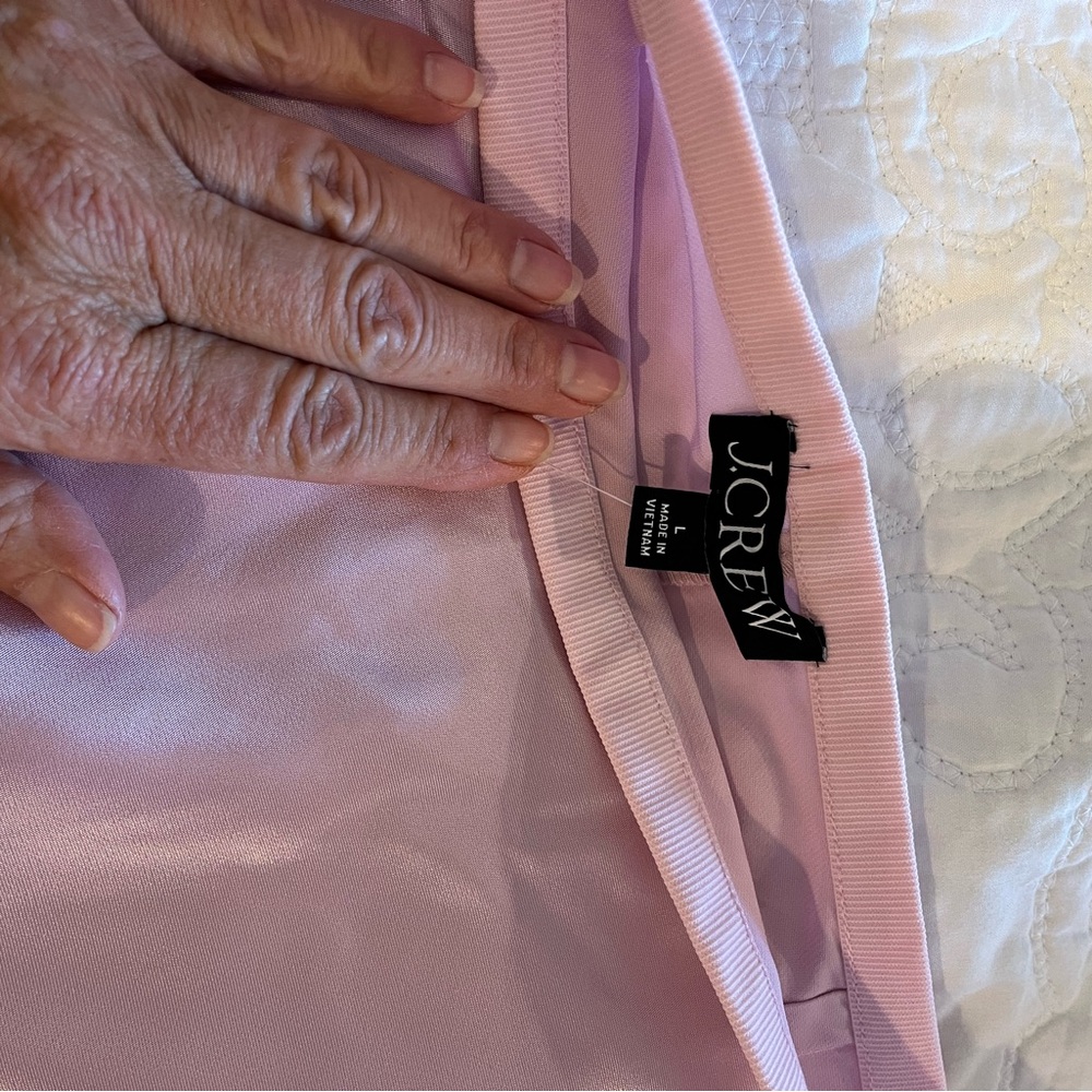 J. Crew Pink slip Pencil Skirt - Picture 5 of 5